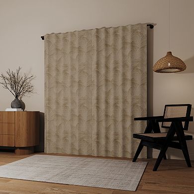 Indigo Road by Egypt Sherrod Coppa Leaf Motif Blackout Curtain Panel