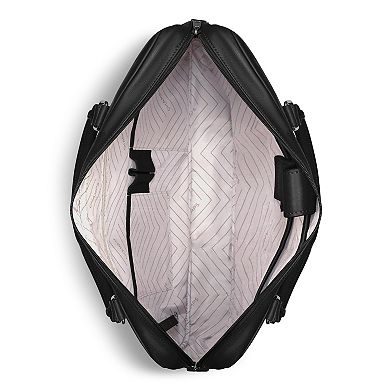 Champs Onyx Leather Slim Briefcase