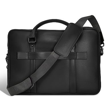 Champs Onyx Leather Slim Briefcase