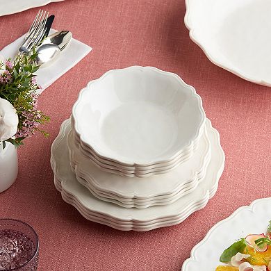 Certified International Isabella Red Melamine 12-pc Dinnerware Set