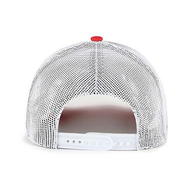 Men's '47 Red Washington Nationals Meander Foam Trucker Snapback Hat