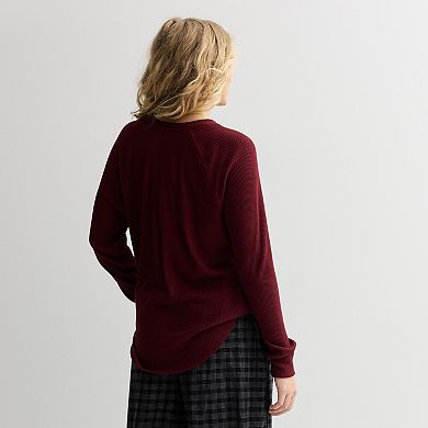 Juniors' SO® Cozy Crewneck Pullover