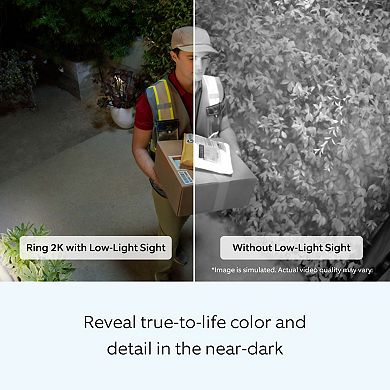 Ring Outdoor 2K Video Plug-In Cam