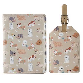 Leather Passport Holder & Luggage Tag