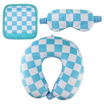 Travel Pillow, Eye Mask, & Luggage Handle