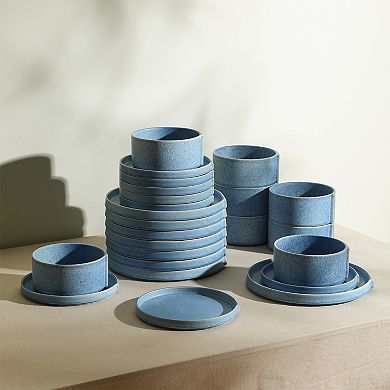 Stone Lain Bao 24-pc. Stoneware Modern Dinnerware Set