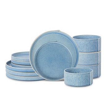 Stone Lain Bao 12 pc Stoneware Modern Dinnerware Set