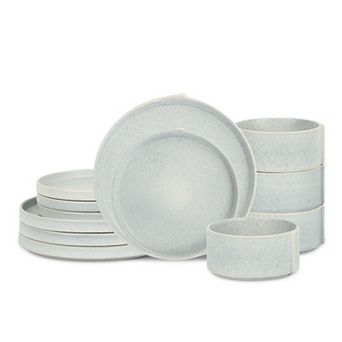 Stone Lain Bao 12 pc Stoneware Modern Dinnerware Set