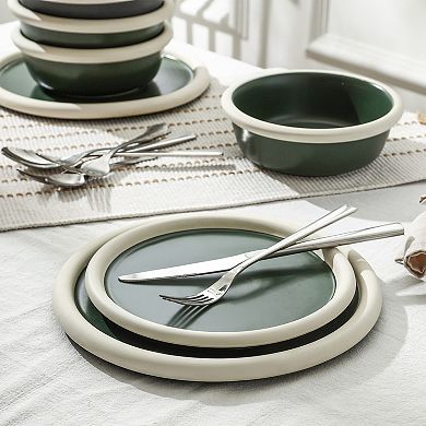 Stone Lain Capri Stoneware 12-pc. Dinnerware Se Set