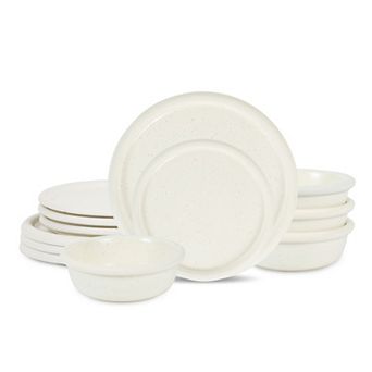 Stone Lain Capri Stoneware 12 pc Dinnerware Se Set