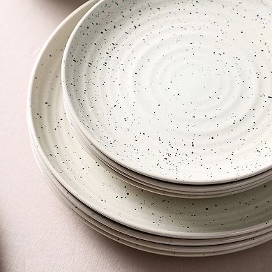 Stone Lain Dua 24-pc. Stoneware Round Dinnerware Set