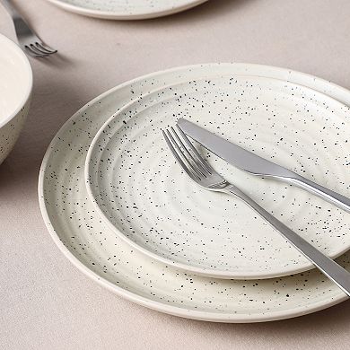 Stone Lain Dua 12-pc. Stoneware Round Dinnerware Set
