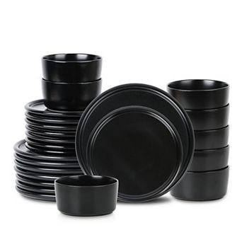 Stone Lain Eden 24 pc Stoneware Round Dinnerware Set
