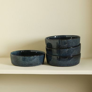 Stone Lain Eden 4-pc. Stoneware Round Pasta Bowl Set