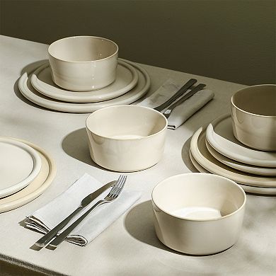 Stone Lain Eden 12-pc. Stoneware Round Dinnerware Set