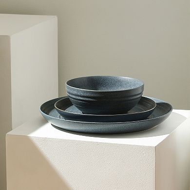 Stone Lain Elio 24-pc. Stoneware Round Dinnerware Set