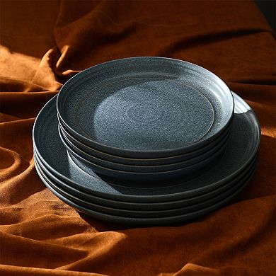 Stone Lain Elio 24-pc. Stoneware Round Dinnerware Set