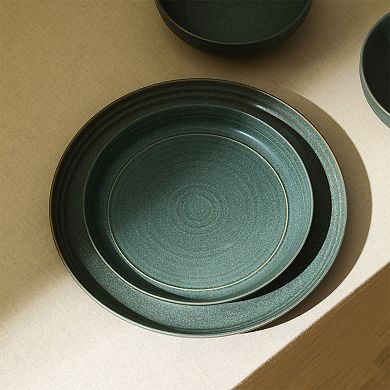 Stone Lain Elio 12-pc. Stoneware Round Dinnerware Set
