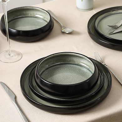 Stone Lain Lagoon 12-pc. Stoneware Round Dinnerware Set