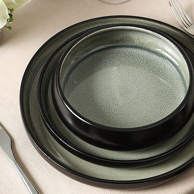 Stone Lain Lagoon 12-pc. Stoneware Round Dinnerware Set