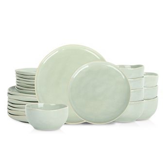 Stone Lain Mirella 24 pc Stoneware Round Dinnerware Set