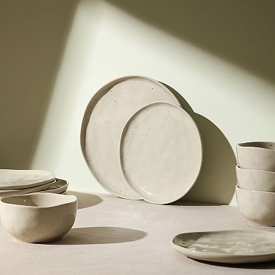 Stone Lain Mirella 12-pc. Stoneware Round Dinnerware Set