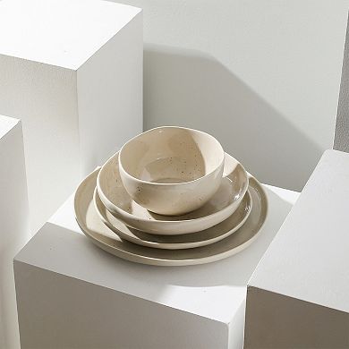 Stone Lain Mirella 4-pc. Stoneware Round Pasta Bowl Set