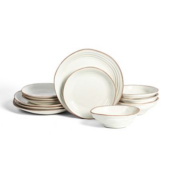 Stone Lain Nami 12 pc Stoneware Dinnerware Set