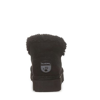 Bearpaw Maeve Women's Suede Platform Boots with Fur Lining
