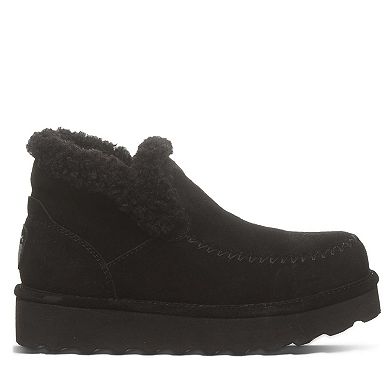 Bearpaw Maeve Women's Suede Platform Boots with Fur Lining