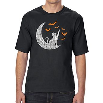 Lunar Bats - Men's Tall And Long Word Art T-shirt