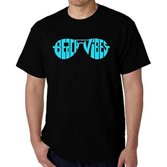 Beach Vibes - Men's Word Art T-Shirt