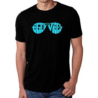 Beach Vibes - Men's Premium Blend Word Art T-Shirt