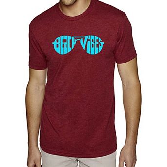 Beach Vibes - Men's Premium Blend Word Art T-Shirt