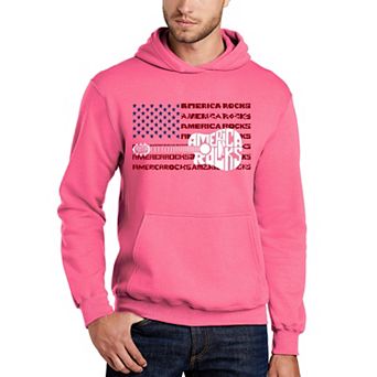 America Rocks - Men's Word Art Hooded Sweatshirt