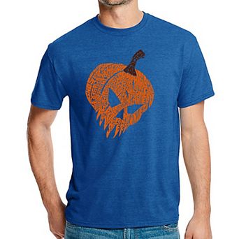 Evil Pumpkin - Men's Premium Blend Word Art T-Shirt