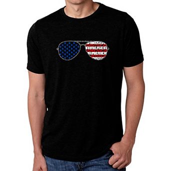 Americana Sunglasses - Men's Premium Blend Word Art T-Shirt