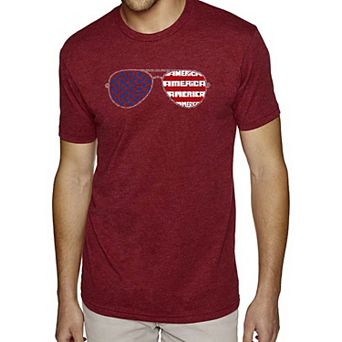 Americana Sunglasses - Men's Premium Blend Word Art T-Shirt