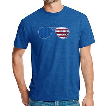 Americana Sunglasses - Men's Premium Blend Word Art T-Shirt