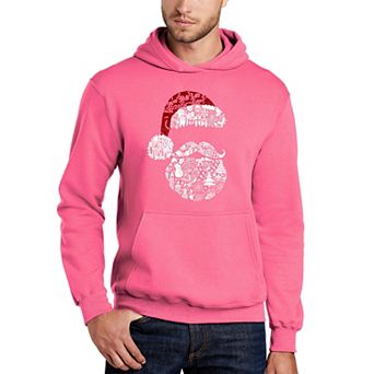 Santa Pics - Men's Word Art Hooded Sweatshirt