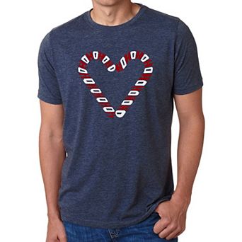 Candy Canes - Men's Premium Blend Word Art T-Shirt