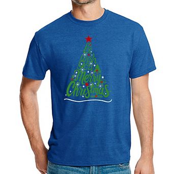 We Wish You A Merry Christmas - Men's Premium Blend Word Art T-Shirt