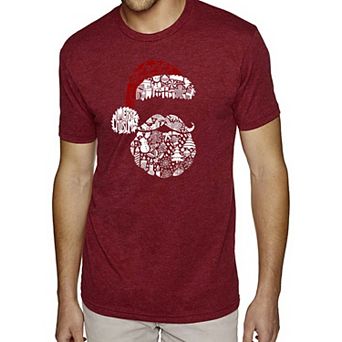 Santa Pics - Men's Premium Blend Word Art T-Shirt