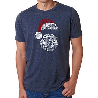 Santa Pics - Men's Premium Blend Word Art T-Shirt