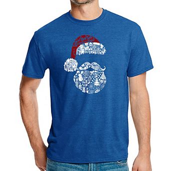Santa Pics - Men's Premium Blend Word Art T-Shirt