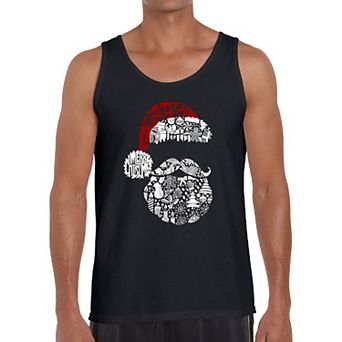 Santa Pics - Men's Word Art Tank Top
