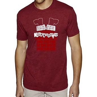 Chimney Santa - Men's Premium Blend Word Art T-Shirt