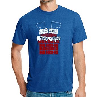 Chimney Santa - Men's Premium Blend Word Art T-Shirt