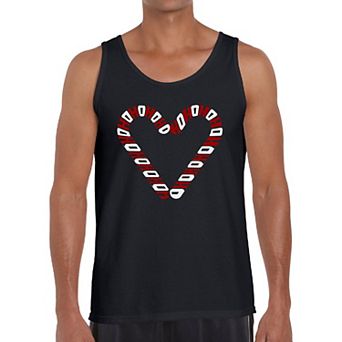 Candy Canes - Men's Word Art Tank Top