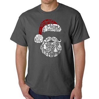 Santa Pics - Men's Word Art T-Shirt